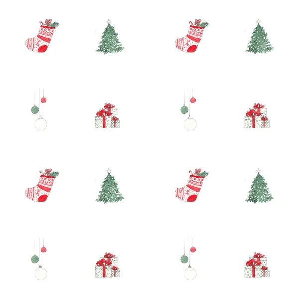 Suluboya Noel deseni