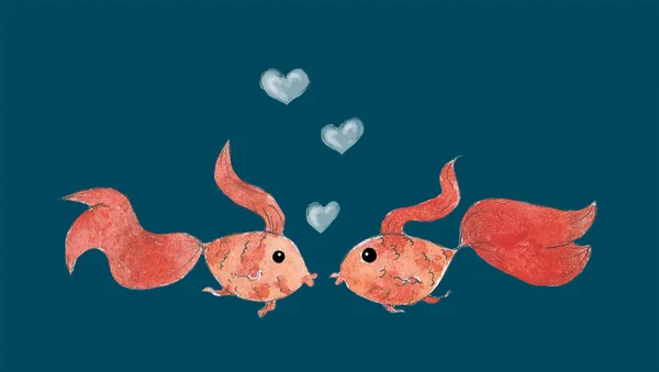 Küçük sevgili balıklar