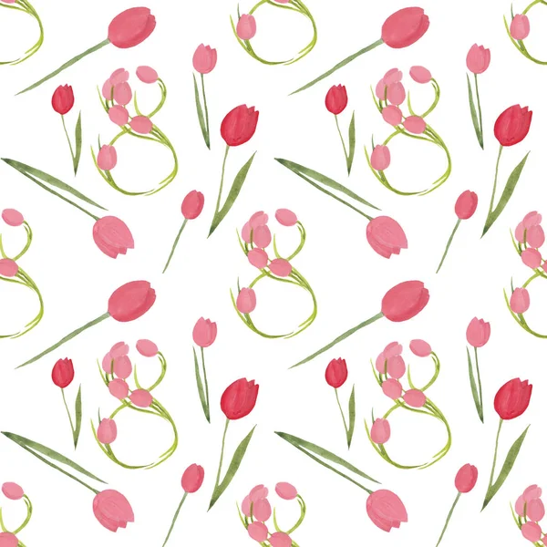 Suluboya 8 Mart desen