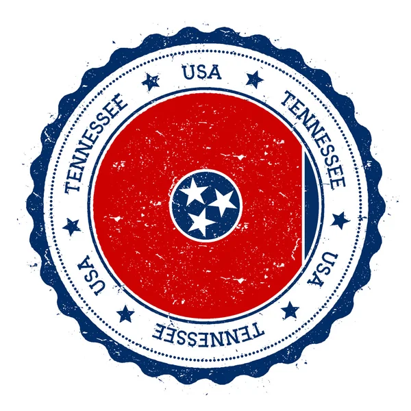 Vlag van Tennessee. — Stockvector