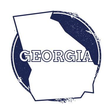 Gürcistan vektör harita.