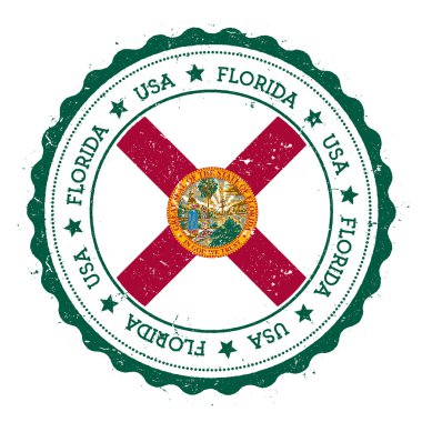 Florida bayrağı rozeti.