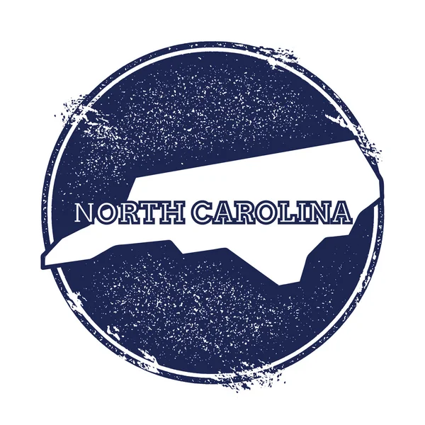 North Carolina vector map. — Stock Vector