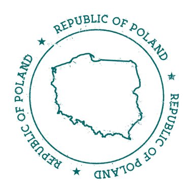 Polonya Cumhuriyeti vektör harita.