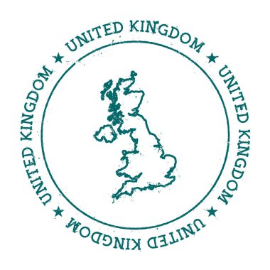 İngiltere vektör harita.