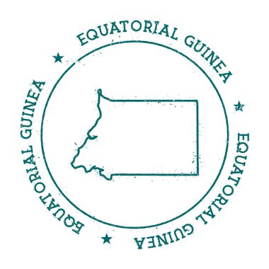 Ekvator Ginesi vektör harita.