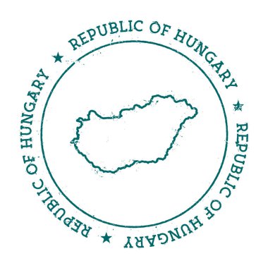 Macaristan vektör harita.