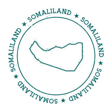 Somaliland Cumhuriyeti vektör harita.