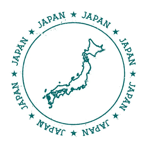 Japonya vektör harita.
