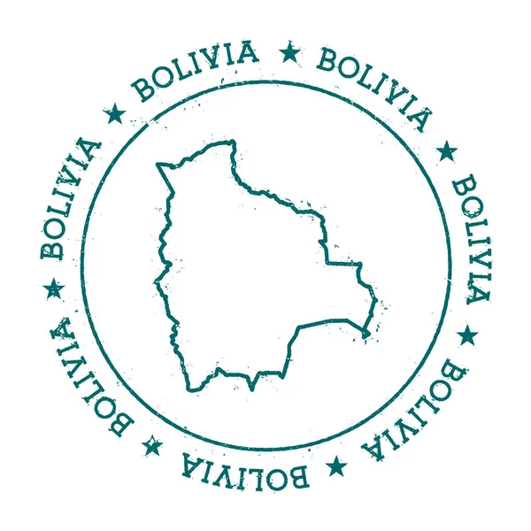 Mapa vectorial Bolivia . — Archivo Imágenes Vectoriales