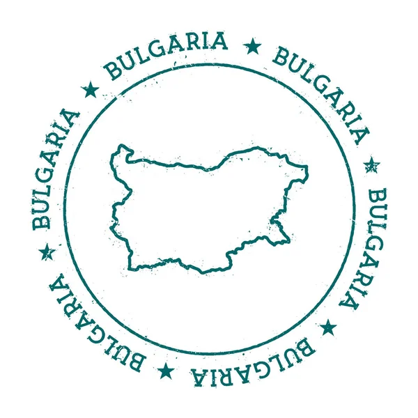 Векторная карта Болгарии . — стоковый вектор