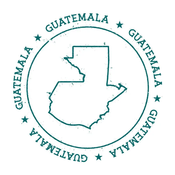 Mapa vectorial Guatemala . — Vector de stock