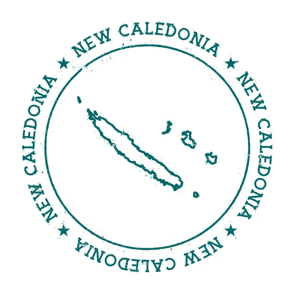 Mapa vectorial Nueva Caledonia . — Vector de stock