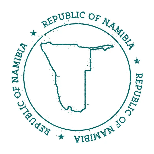 Namibia vector map. — Stock Vector