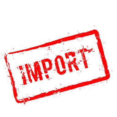 Beyaz arka plan üzerinde izole kırmızı lastik damgası almak.