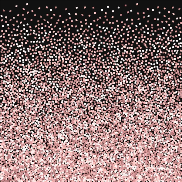 ピンクの黒い背景ベクトル図にゴールドラメの下のグラデーション — ストックベクタ