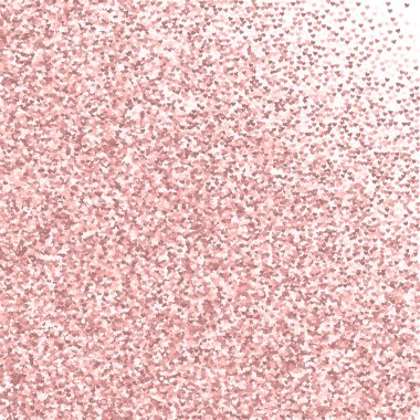 Pembe altın glitter kalpler yapılmış soyut sıkı beyaz Sevgiliye arka plan vektör