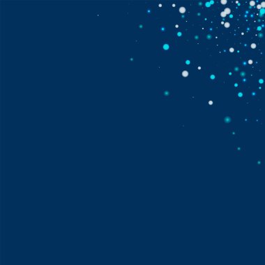 Güzel düşen kar sağ üst degrade derin mavi güzel yağan kar ile