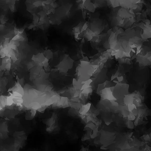 Blanco y negro acuarela textura fondo Único abstracto negro y blanco acuarela textura — Archivo Imágenes Vectoriales