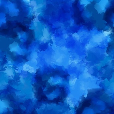 Blue watercolor texture background Gorgeous abstract blue watercolor texture pattern Expressive clipart