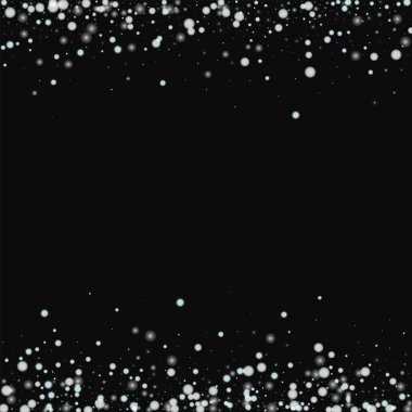 Güzel yağan kar güzel yağan kar ile siyah arka planda vektör komşudur.