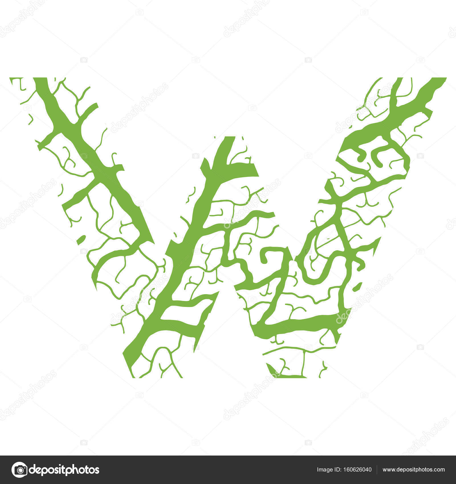 remplir une lettre verte