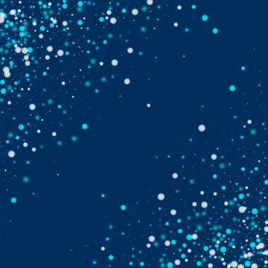 Güzel yağan kar soyut derin mavi güzel yağan kar ile kaotik dağılım