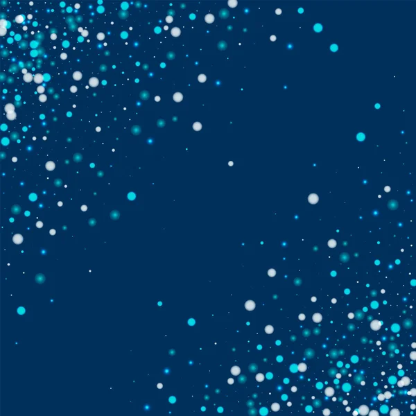 Güzel yağan kar soyut derin mavi güzel yağan kar ile kaotik dağılım