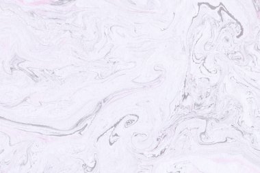 Suminagashi Mermer doku el siyah mürekkep dijital kağıt zarif sıvı soyut ile boyalı