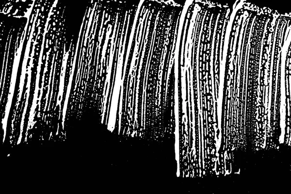 Grunge-Seife Textur Not schwarz und weiß rauen Schaum Spur ungewöhnliche Hintergrundgeräusche schmutzig — Stockvektor
