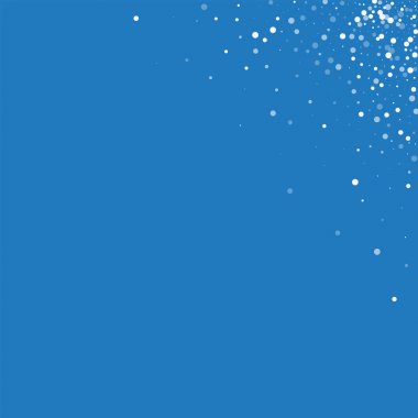 Rasgele düşen beyaz noktalar sağ üst degrade mavi rasgele düşen beyaz noktalı