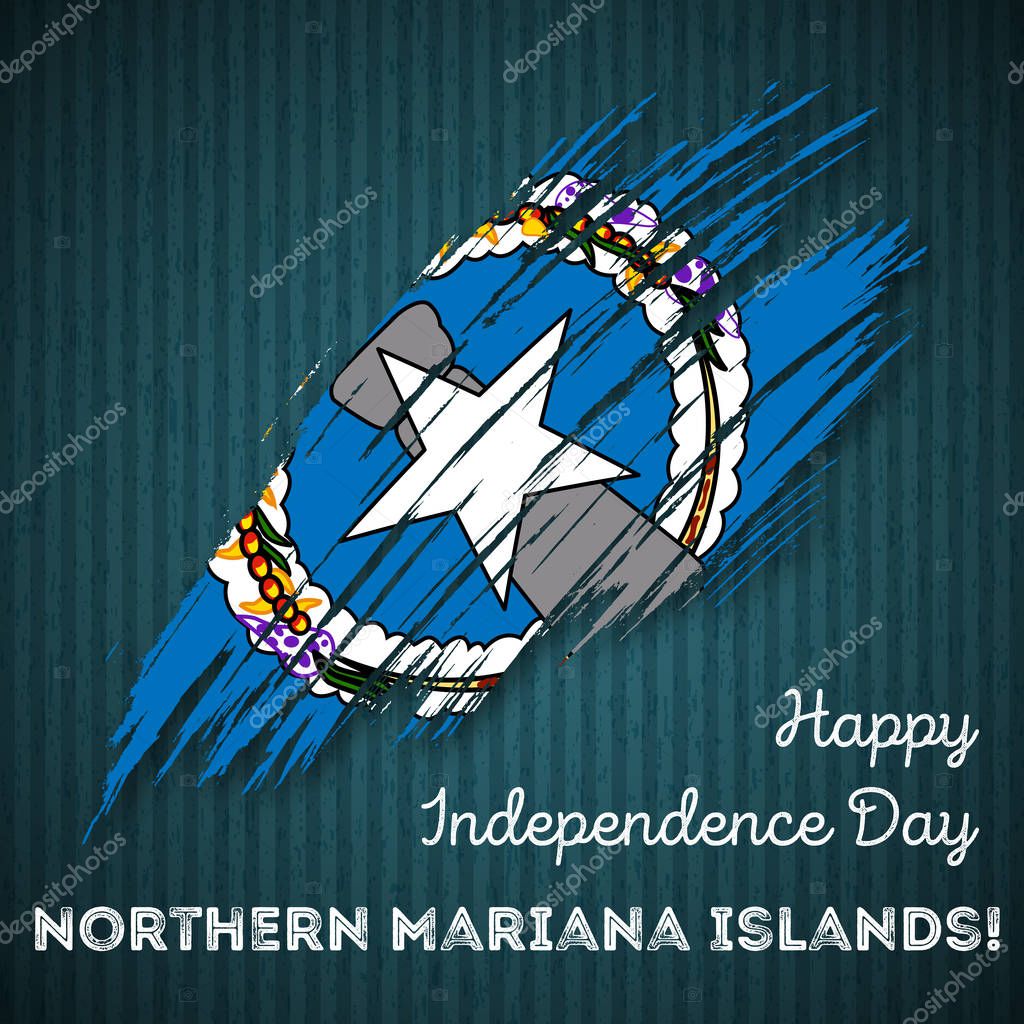 Día de la Independencia de las Islas Marianas del Norte Diseño