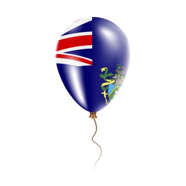 Pitcairn balon bayrak parlak hava Ballon ülke ulusal renkleri ülke bayrağı kauçuk ile