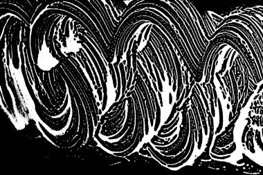 Sabun doku sıkıntı siyah ve beyaz sert köpük izleme düzgün arka plan gürültü kirli