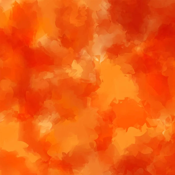 Acuarela naranja textura fondo Elegante abstracto naranja acuarela textura patrón Expresivo — Archivo Imágenes Vectoriales