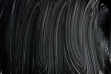 Beyaz sabun doku şaşılacak beyaz köpük siyah arka planda el yapımı hipster köpük doku