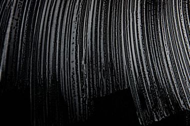 Beyaz sabun doku benzersiz beyaz köpük üzerinde siyah arka plan el yapımı hipster köpük doku soyut