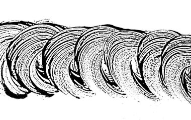 Sabun doku ters çevir'i sıkıntısı siyah beyaz sert köpük izleme etkileyici arka plan gürültü