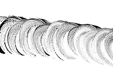 Sabun doku ters çevir'i sıkıntısı siyah beyaz sert köpük izleme hoş arka plan gürültü