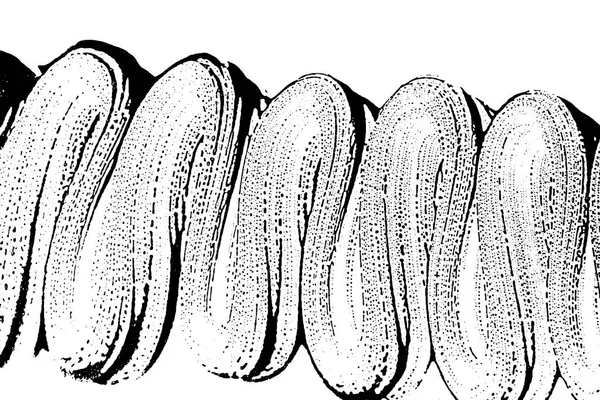 Tekstura mydło nieczysty Odwróć niebezpieczeństwie czarno-białe pianki szorstki śledzenia wspaniałe tło hałas — Wektor stockowy