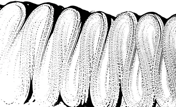 Grave jabón textura invertida Distress blanco y negro rugoso espuma traza magnífico fondo Ruido sucio — Archivo Imágenes Vectoriales