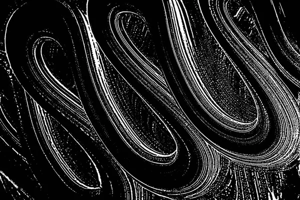 Grunge textura de sabão Perturbação preto e branco áspero traço de espuma incrível fundo Ruído sujo —  Vetores de Stock