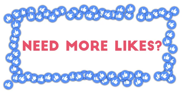 Daha fazla seviyor Sosyal Medya Icons ihtiyaç kadar dağınık başparmak ile soyut şekli arka plan gerekir