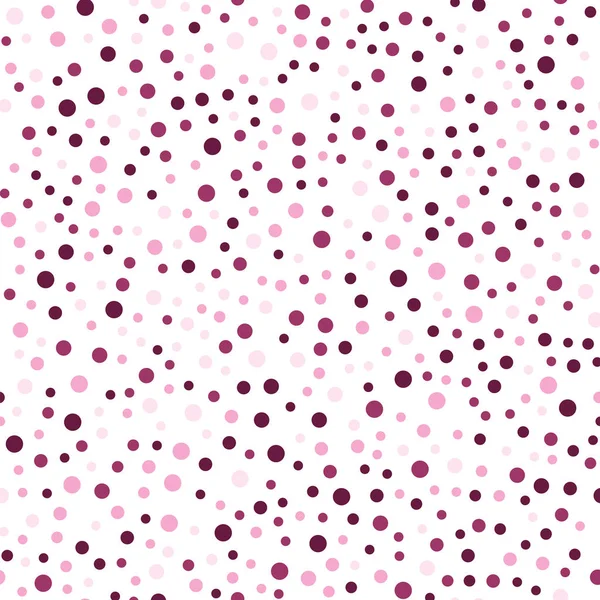 Kleurrijke polka dots naadloze patroon op zwart 22 achtergrond prachtige klassieke kleurrijke polka dots — Stockvector