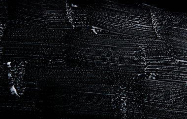 Beyaz sabun doku siyah arka planda el yapımı hipster köpük doku muhteşem beyaz köpük