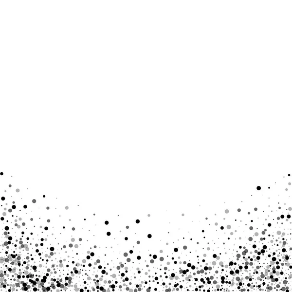 Dole streszczenie gęste czarne kropki w gęste czarne kropki na białym tle ilustracja wektorowa — Wektor stockowy