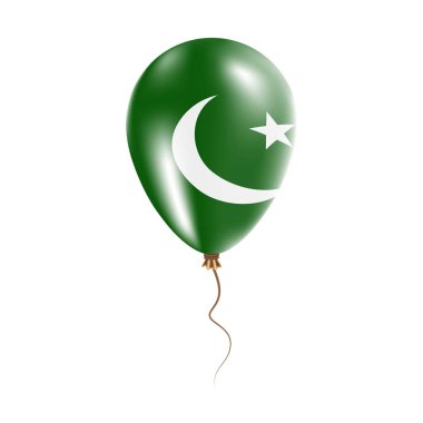 Pakistan balon bayrak parlak hava Ballon ülke ulusal renkleri ülke bayrağı kauçuk ile