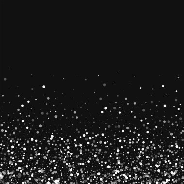 Rasgele düşen beyaz nokta dağılım alt rasgele düşme ile beyaz degrade nokta siyah