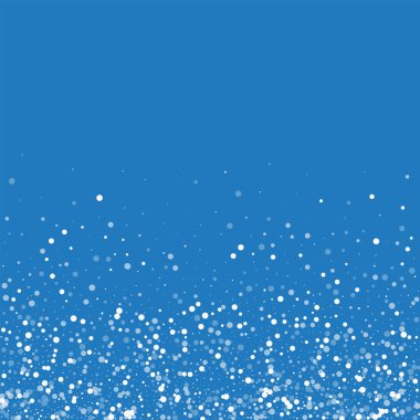 Rasgele düşen beyaz nokta dağılım alt rasgele düşme ile beyaz degrade nokta mavi