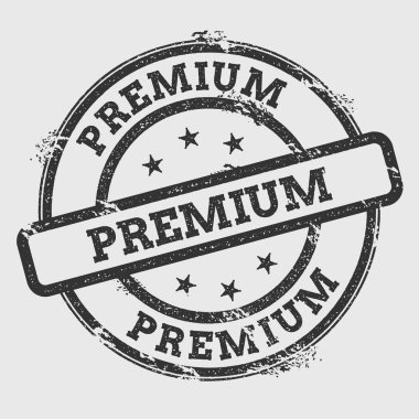 Sigorta primi lastik damgası izole Grunge beyaz arka plan üzerinde metin mürekkep dokulu yuvarlak mühür ve